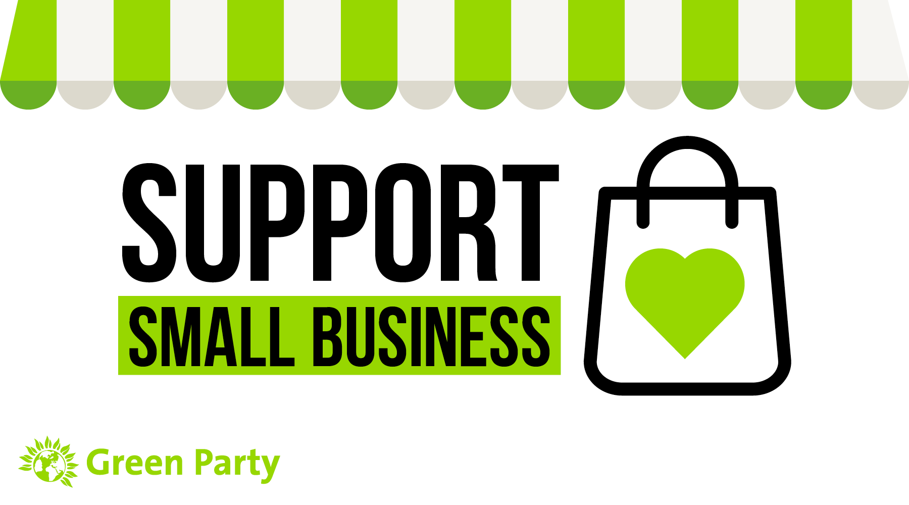 Green Party supports small business
