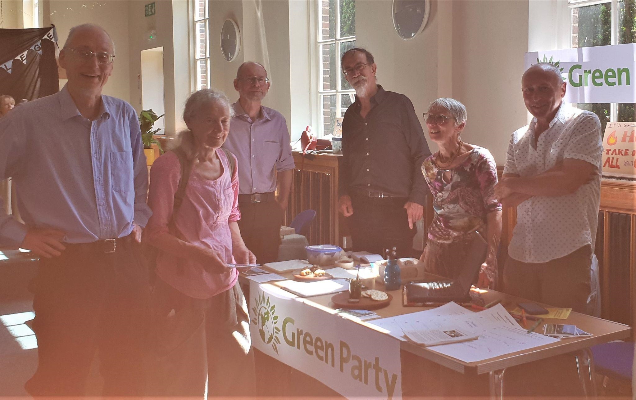 County Durham Green Party at EcoFest 2023