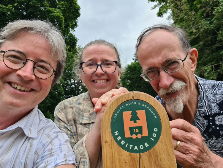 ‘Heritage 100’ walk opened in Brandon and Langley Moor